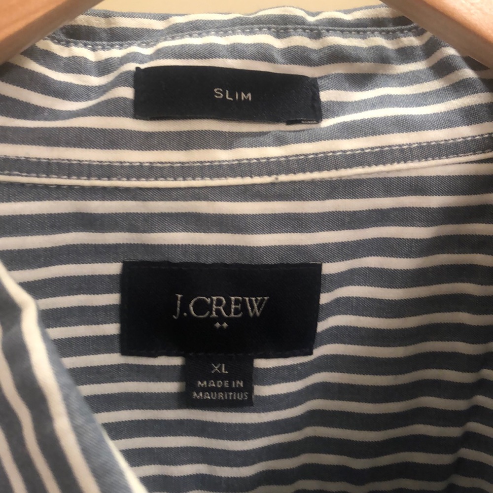 J Crew Men’s Striped Shirt